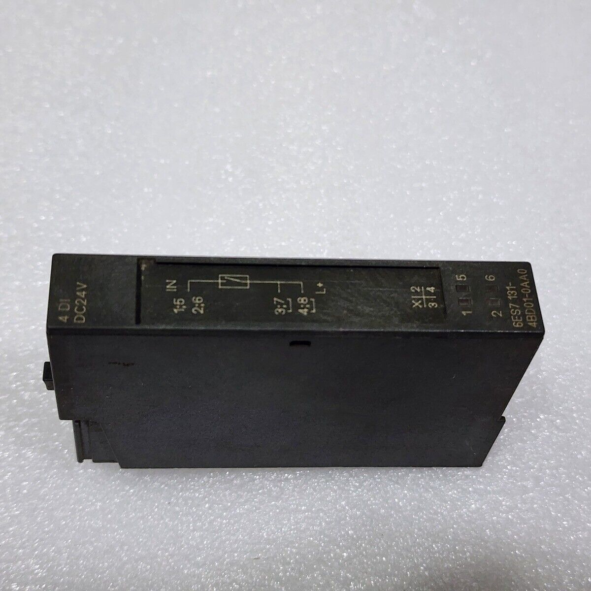 SIEMENS 6ES7 131-4BD01-0AA0 4-CH DIGITAL INPUT MODULE