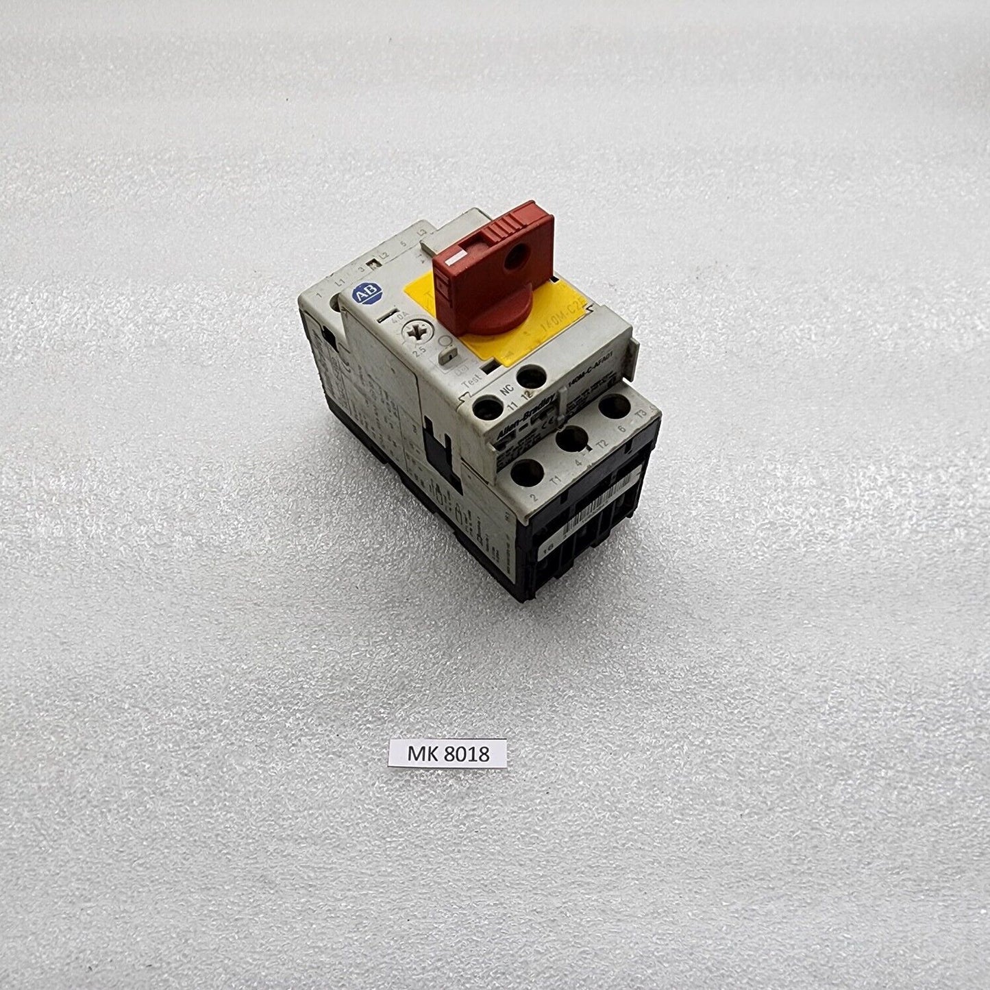 ALLEN BRADLEY CAT 140M-C2E-B10 MANUAL MOTOR STARTER 2.5-4A