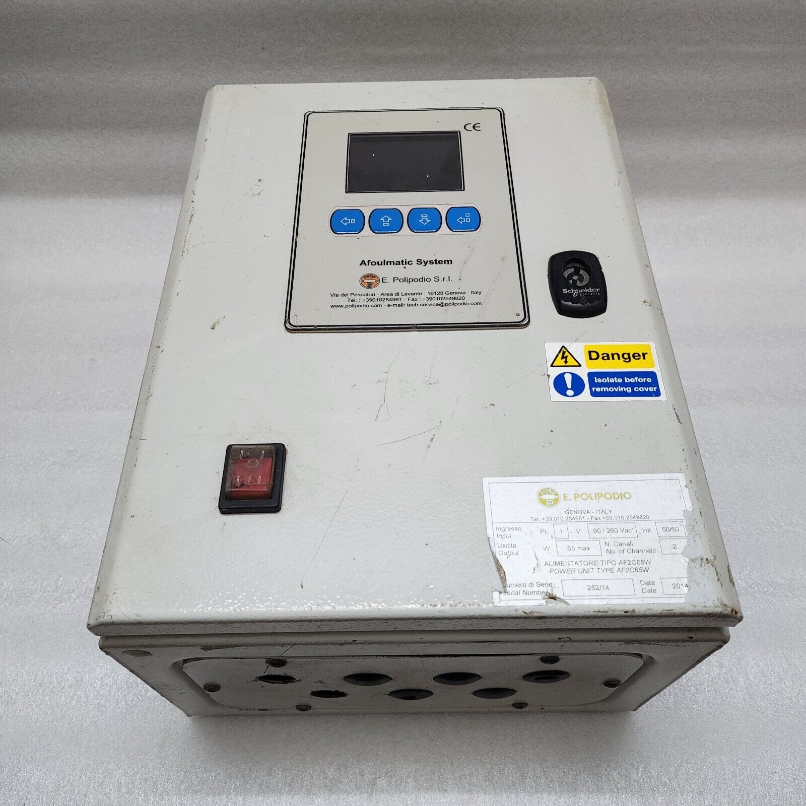 E POLIPODIO SRL AF2C65W AFOULMATIC SYSTEM 90-260VAC