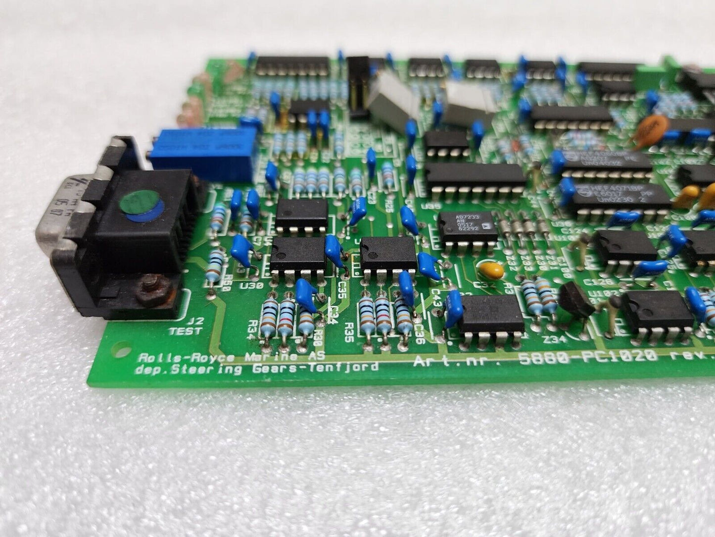 ROLLS-ROYCE MARINE AS 5880-PC1020 DEP STEERING GEARS TENFJORD