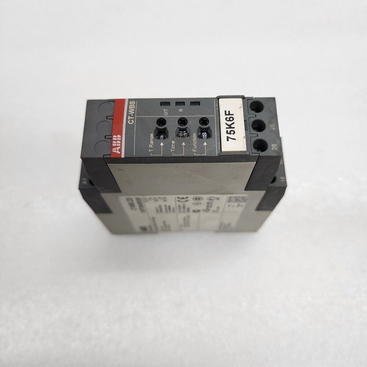 ABB CT-WBS.22S IMPULSE AND FLASHER TIME RELAY 1SVR730040R3300 24-240VAC/24-48VDC