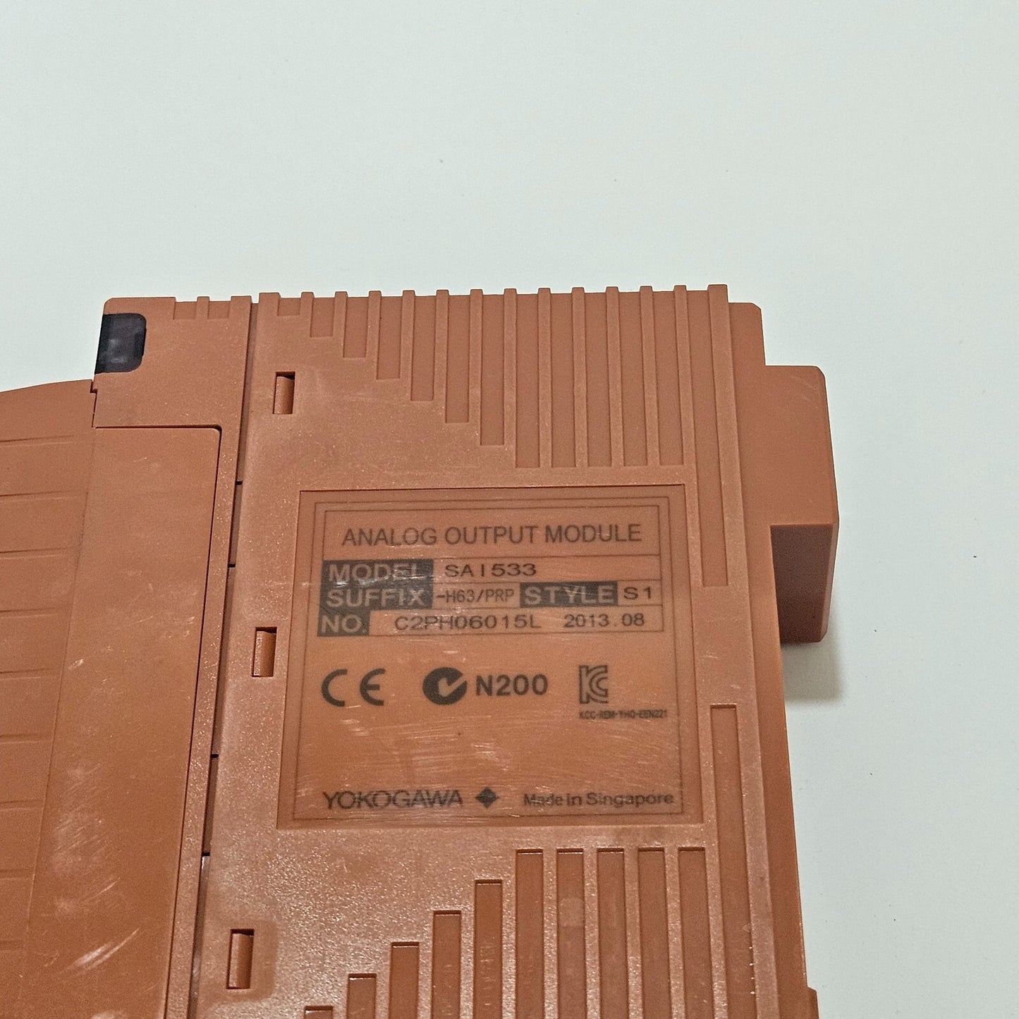 YOKOGAWA SAI533-H63/PRP S1 ANALOG OUTPUT MODULE