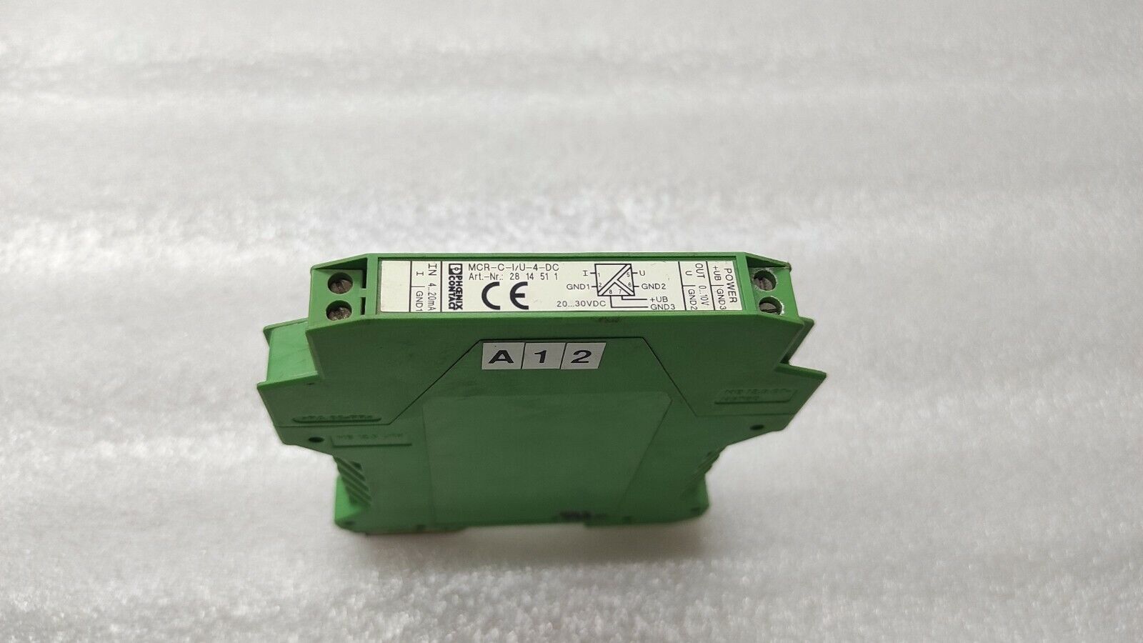 PHOENIX CONTACT MCR-C-I/U-4-DC SIGNAL CONDITIONER 2814511