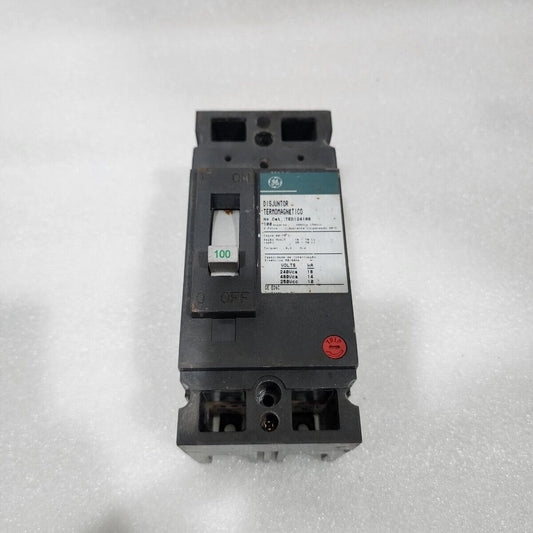 Ge TED124100 2-POLE Schutzschalter 100A General Electric