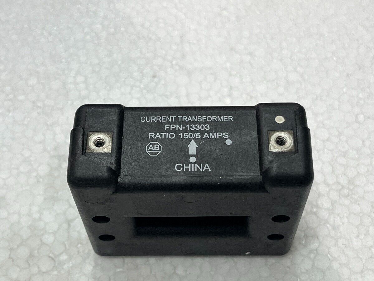 ALLEN BRADLEY FPN-13303 CURRENT TRANSFORMER CITI COIL 150/5 AMPS