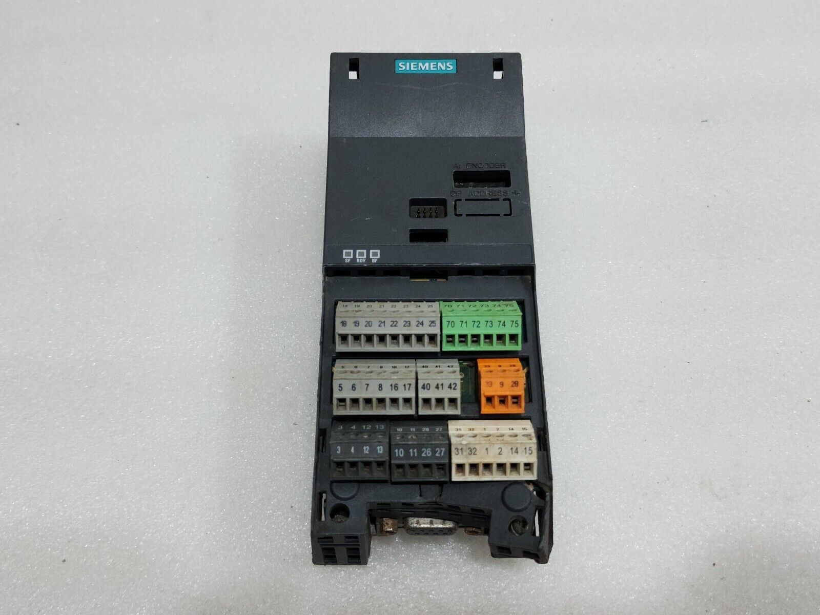 SIEMENS SINAMICS CU240S DP CONTROL UNIT 6SL3244-0BA20-1PA0