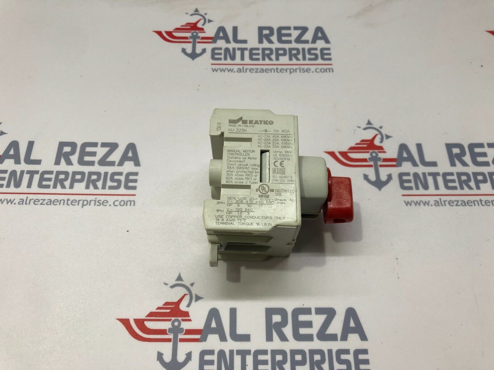 KATKO KU-325N MANUAL MOTOR PROTECTOR 40A