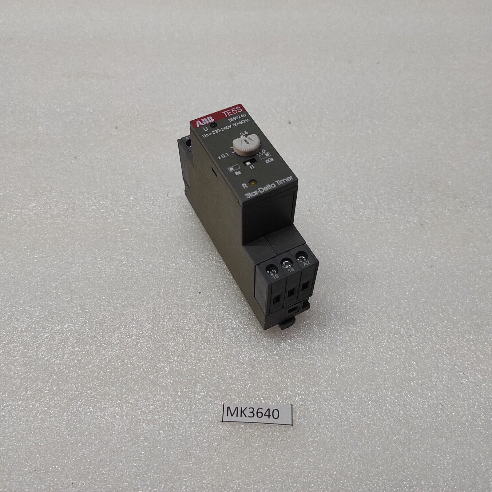 ABB TE5S STAR DELTA TIMER TE5S240 220-240VAC