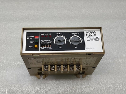 Omron K2CM Q1M Motor Relay K2CMQ1M 100-120 VAC