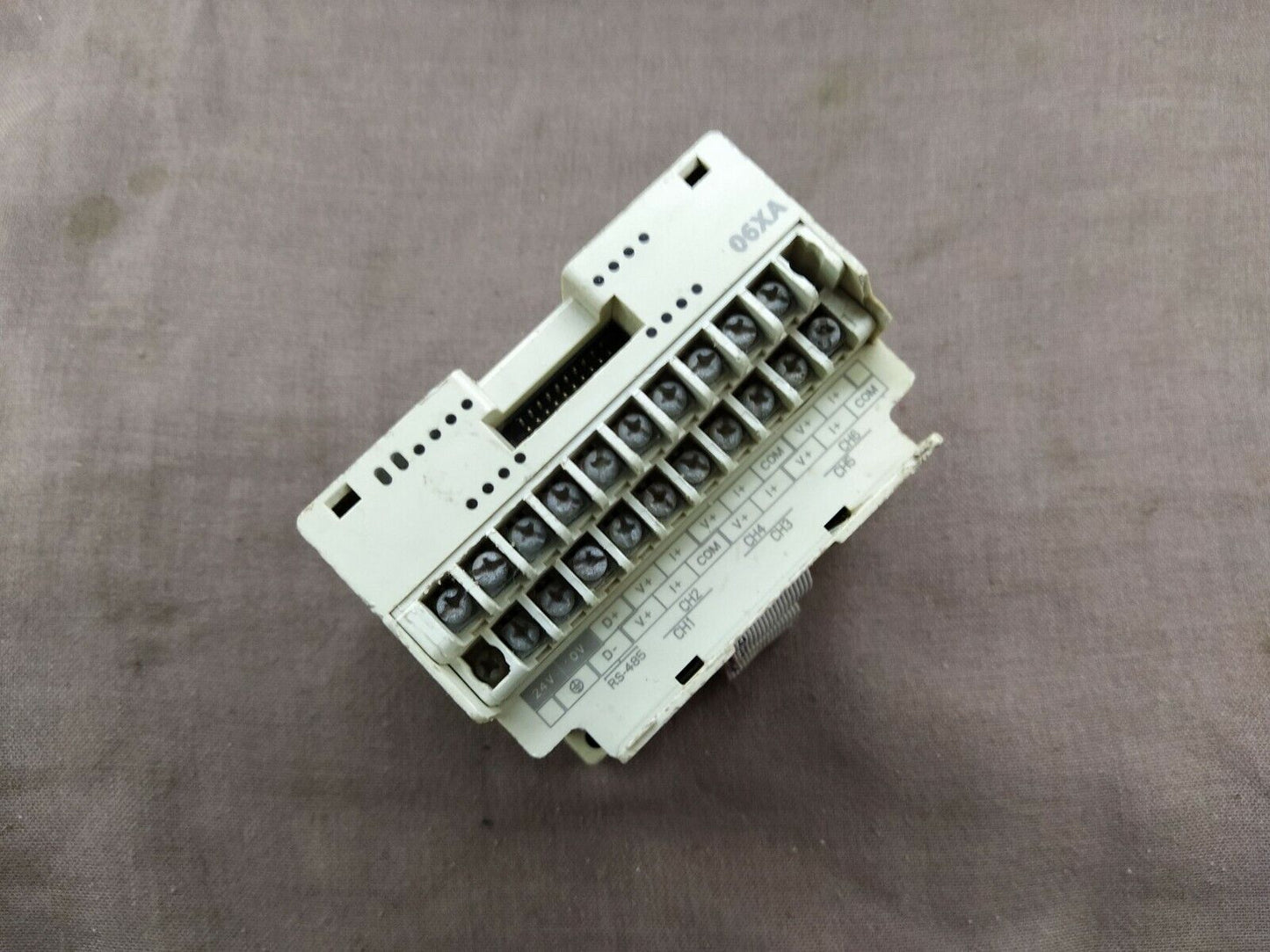 Delta Electronics DVP06XA-H2 DVP-ES2 I/O Module DVP06XAH2 24 VDC 3.6W