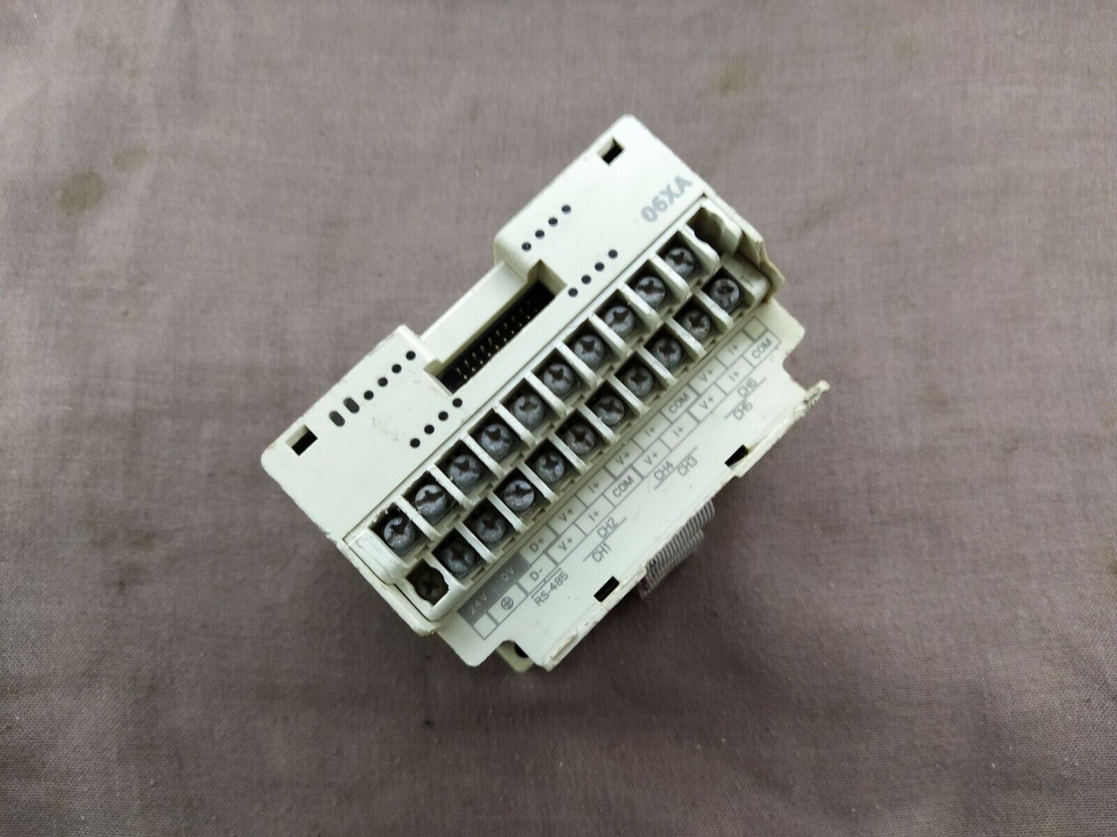 Delta Electronics DVP06XA-H2 DVP-ES2 I/O Module DVP06XAH2 24 VDC 3.6W