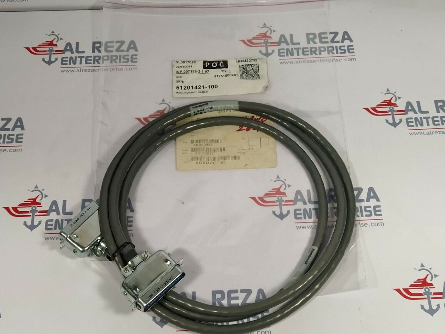 Honeywell 51201421-100 Revision D Redundancy Cable