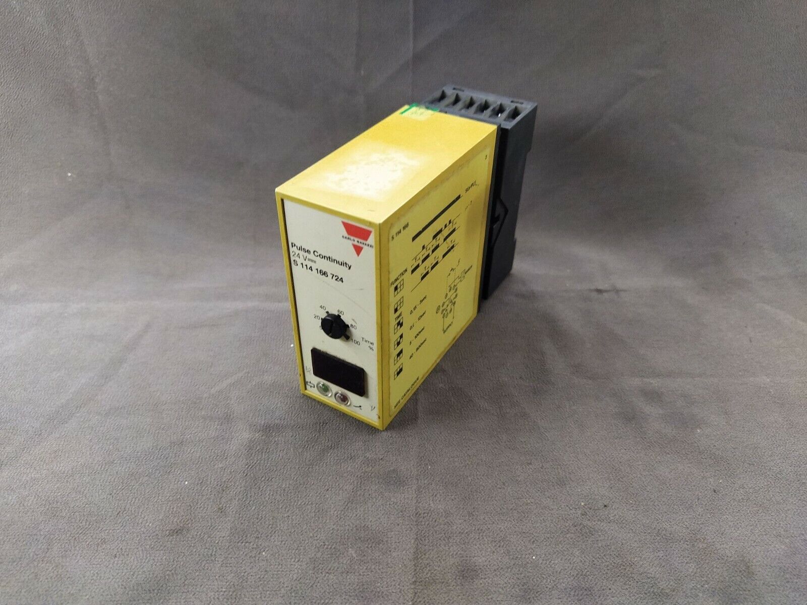 Carlo Gavazzi S 114 166 724 Pulse Continuity 24V DC S114166724