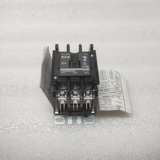 EATON C25DND330 MAGNETIC CONTACTOR 30A COIL VOLTAGE 110-120V