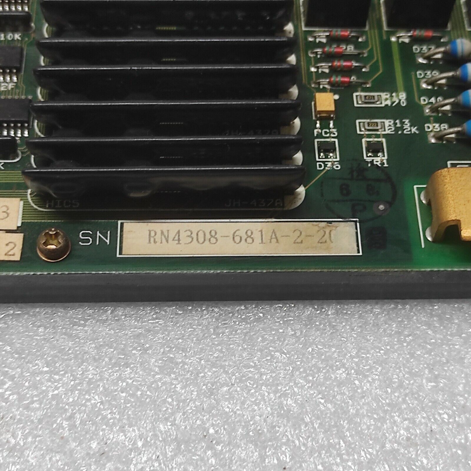 YASKAWA ELECTRIC MRY01B-3 CONTROL BOARD JANCD-MRY01B-3 