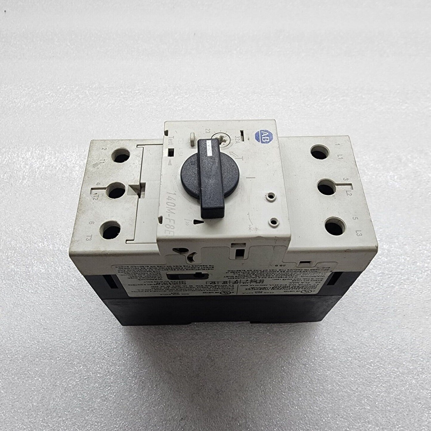 ALLEN BRADLEY CAT 140M-F8E-C32 MOTOR PROTECTION CIRCUIT BREAKER 23-32A