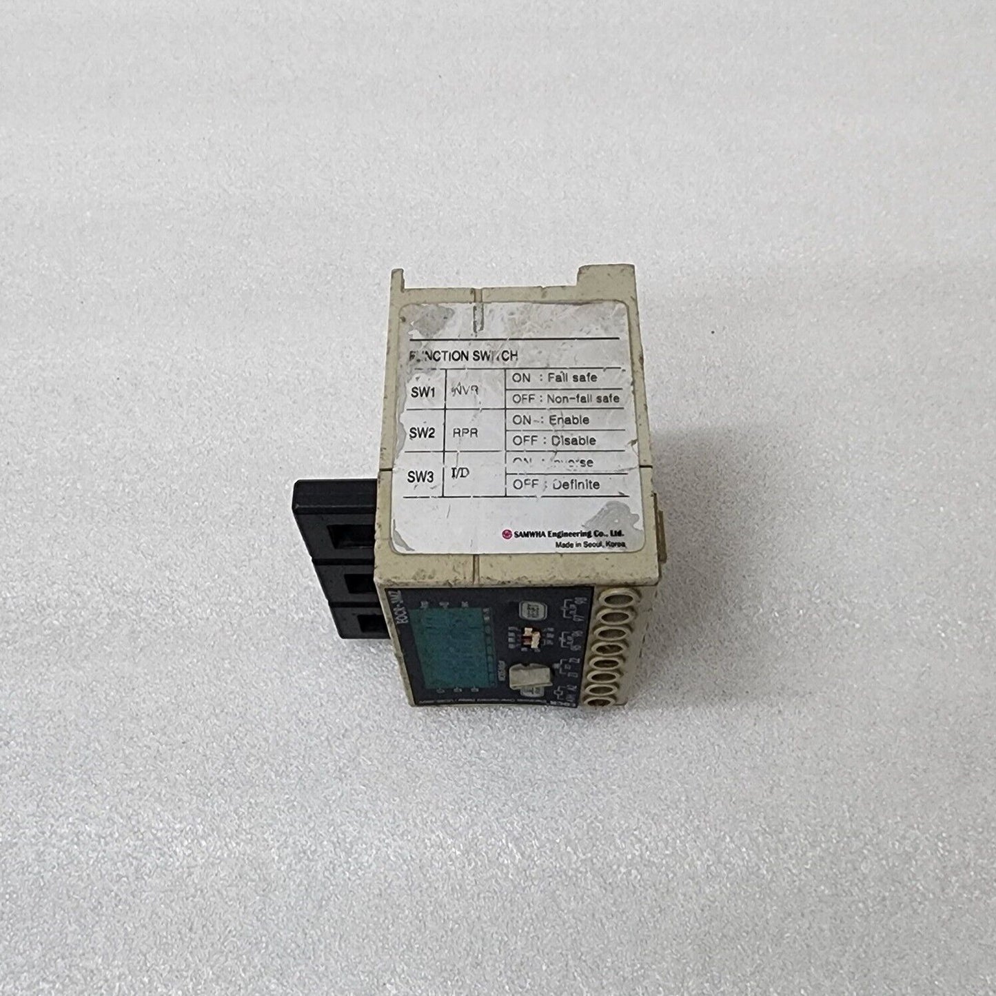 SAMWHA EOCR-3MZ-A ELECTRONIC OVERCURRENT RELAY 0.1-800A
