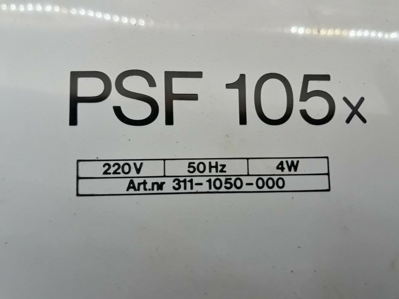 Tour & Andersson PSF 105x 220 VAC 311-1050-000 PSF105