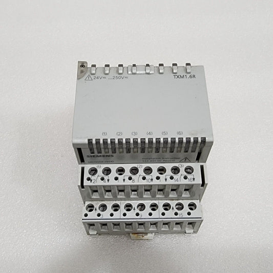 SIEMENS TXM1.6R 6-CH RELAY OUTPUT MODULE