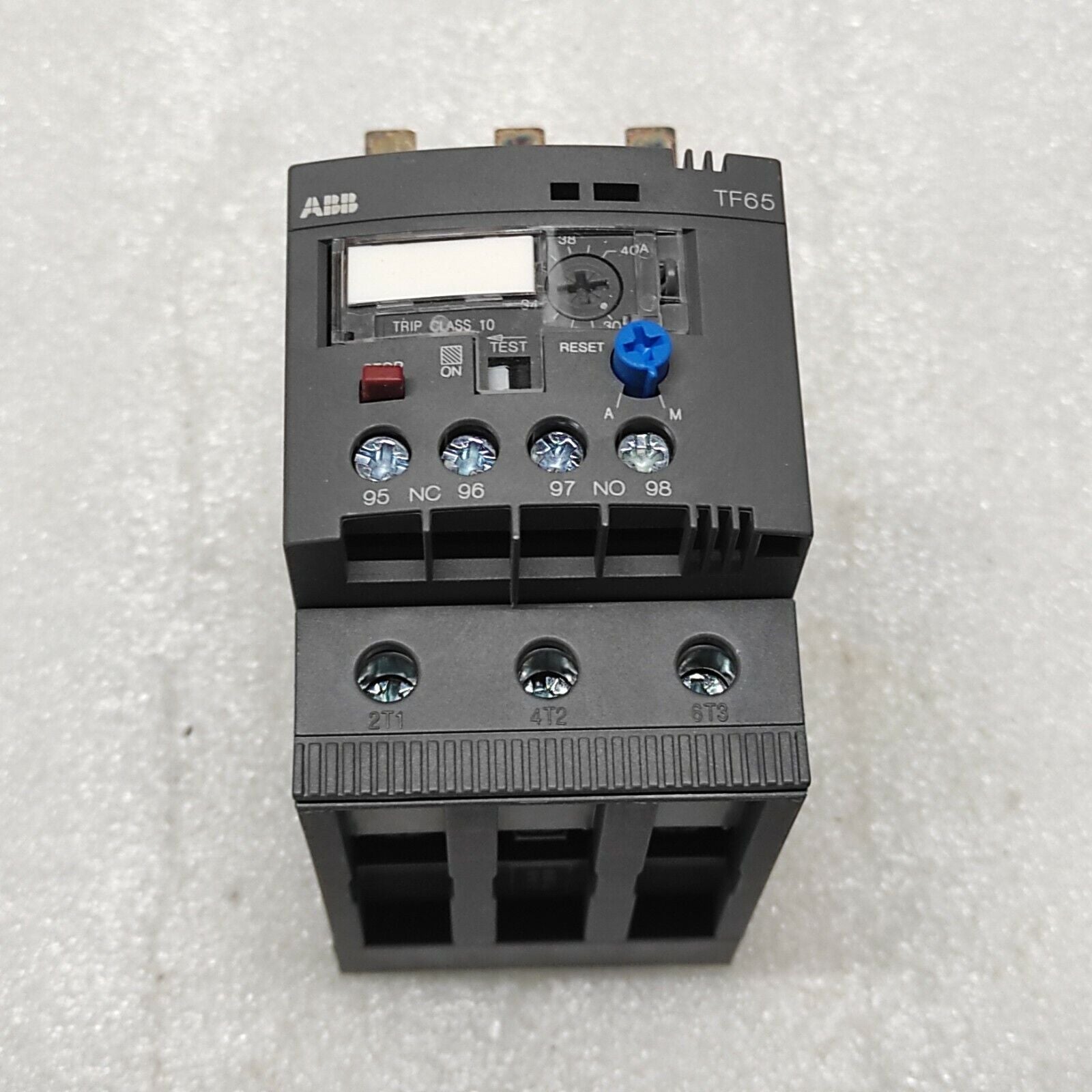 ABB TF65-40 THERMAL OVERLOAD RELAY 1SAZ811201R1003 30-40 A