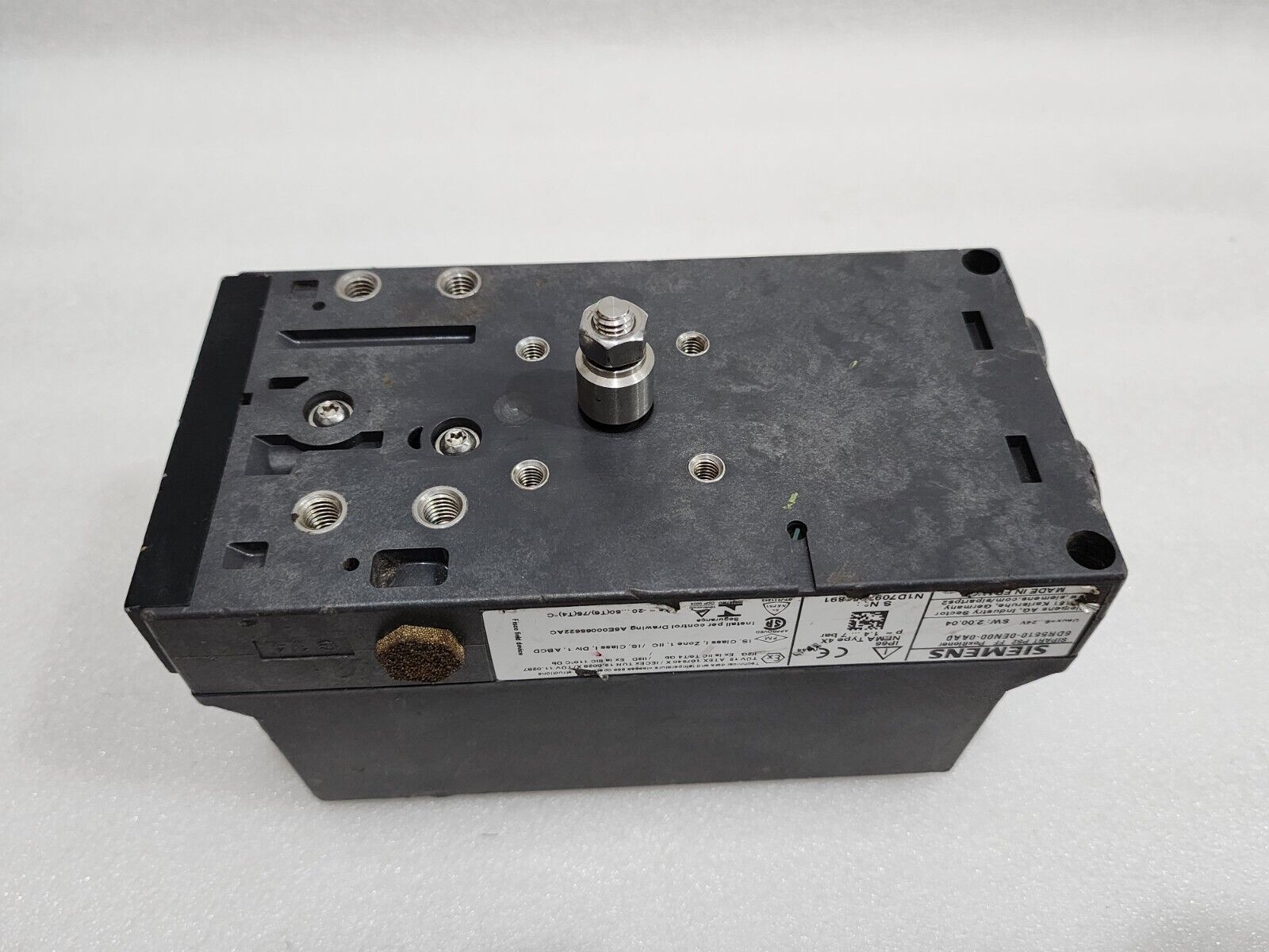 SIEMENS 6DR5610-0EN00-0AA0 SIPART PS2 FF POSITIONER 9-24V