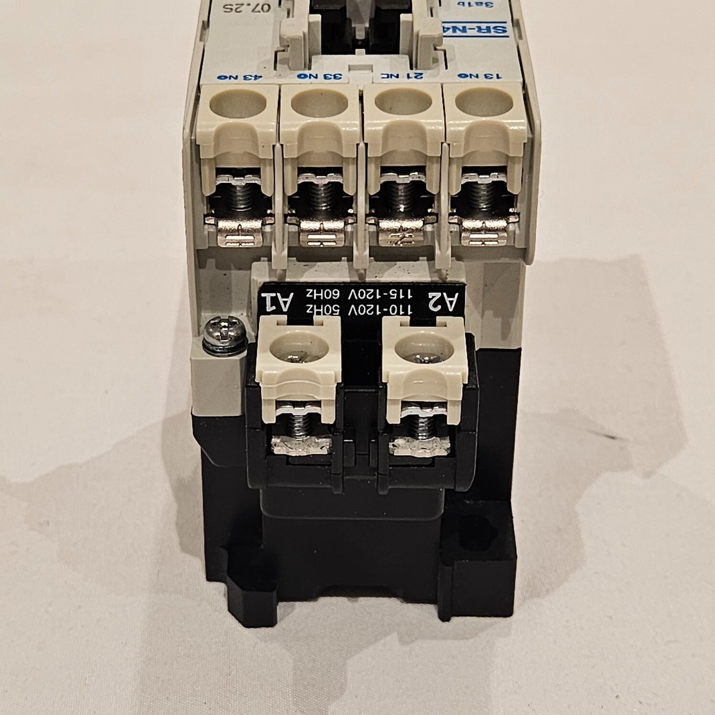 MITSUBISHI SR-N4CX CONTACTOR RELAY COIL VOLTAGE 110-120V