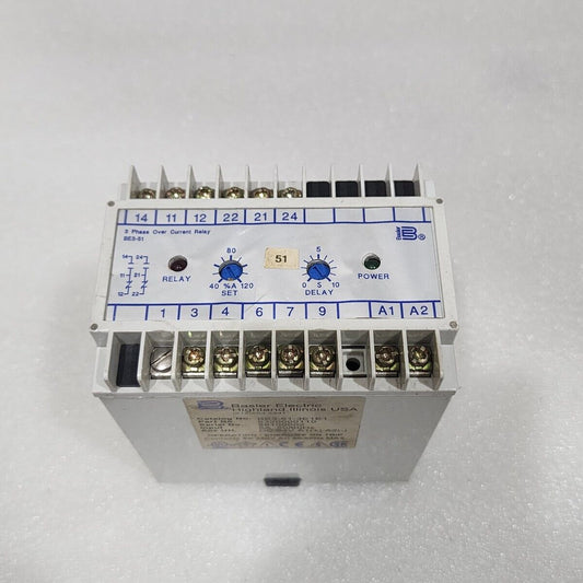 BASLER ELECTRIC BE3-51-3E1E1 Strom Relais 9320000110 24VDC