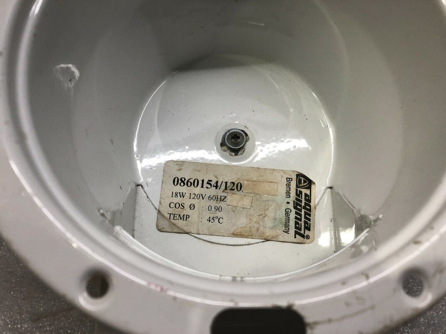 AQUA SIGNAL 0860154/120 18W 120V VOSSLOH SCHWABE SL 18I.334 