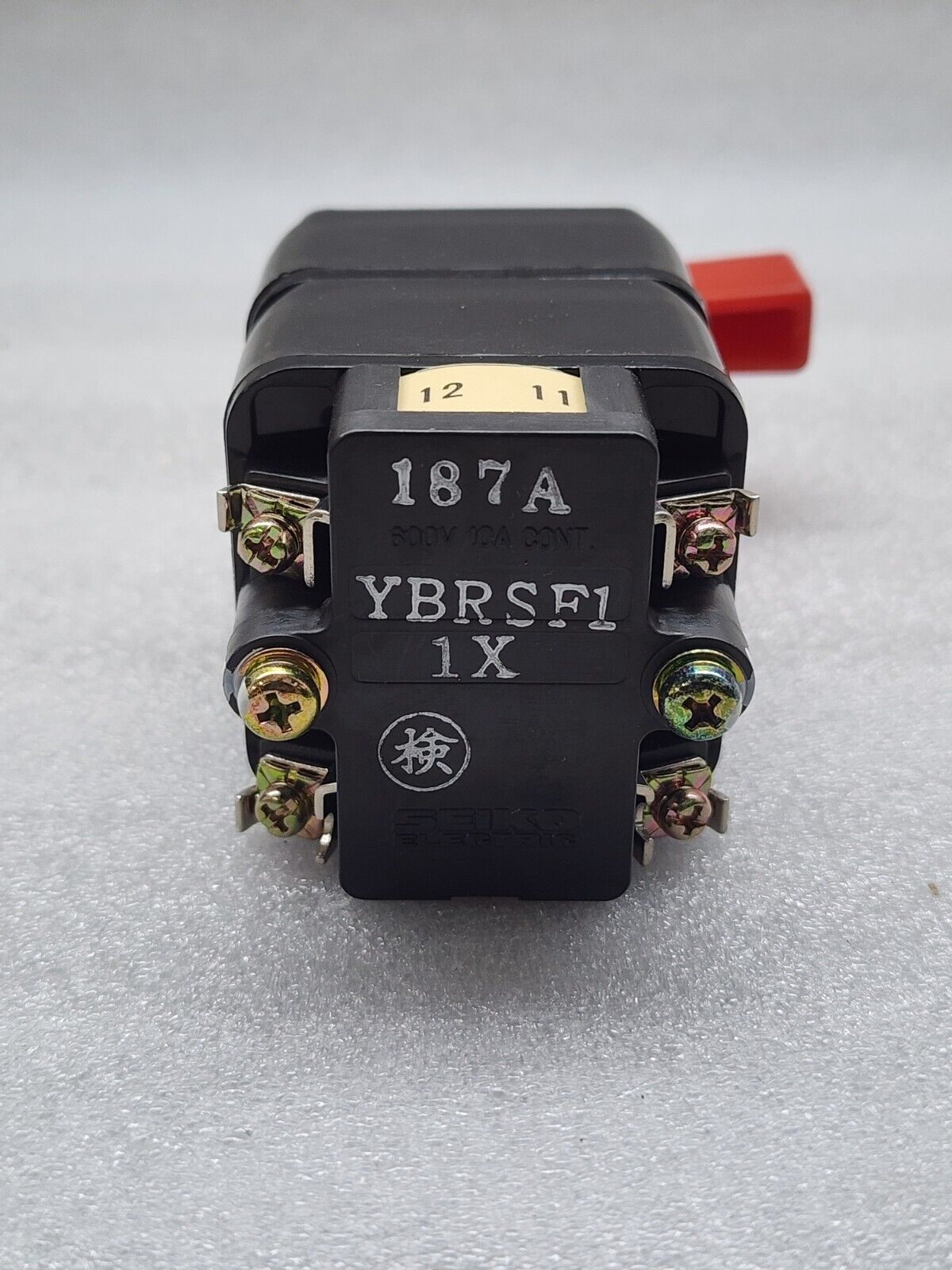 SEIKO ELECTRIC YBRSF1 1X CAM SWITCH 600V 10A 187 A