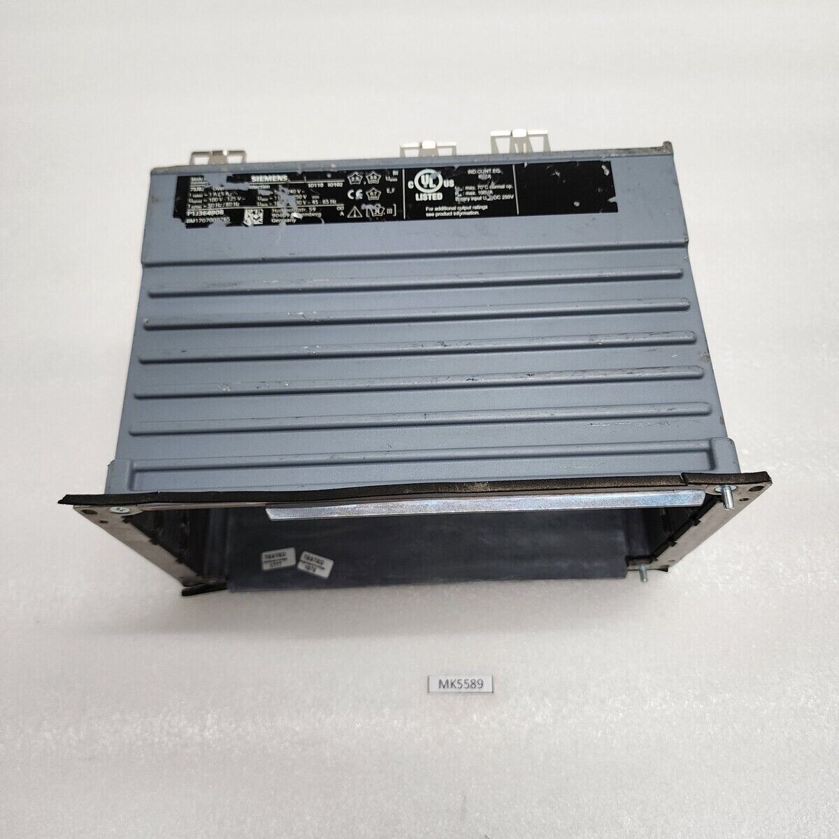 SIEMENS SIPROTEC 7SJ82 EMPTY BACK PANEL