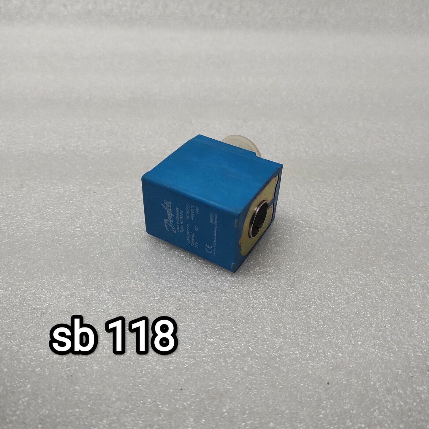 DANFOSS 042N7551 SOLENOID COIL 24VDC