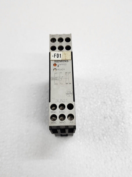 SIEMENS 3UN21 THERMISTOR PROTECTION RELAY 3UN2100-0AN7 220-240V