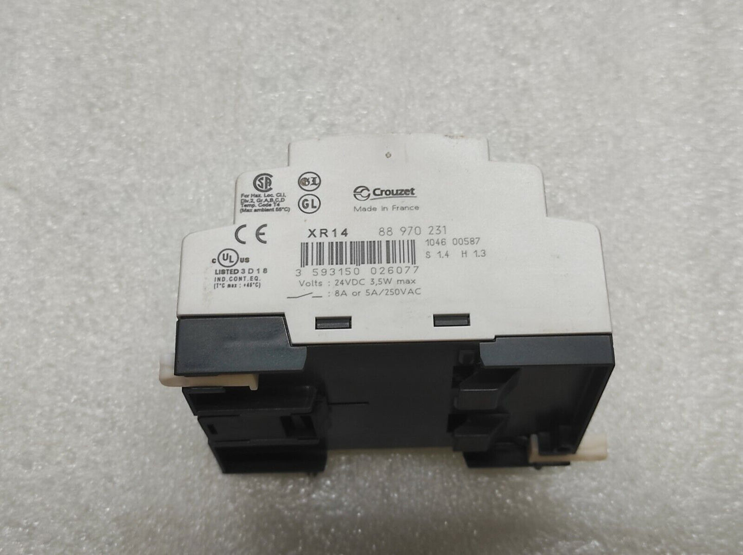 CROUZET XR14 88970231 I/O EXTENSION MODULE