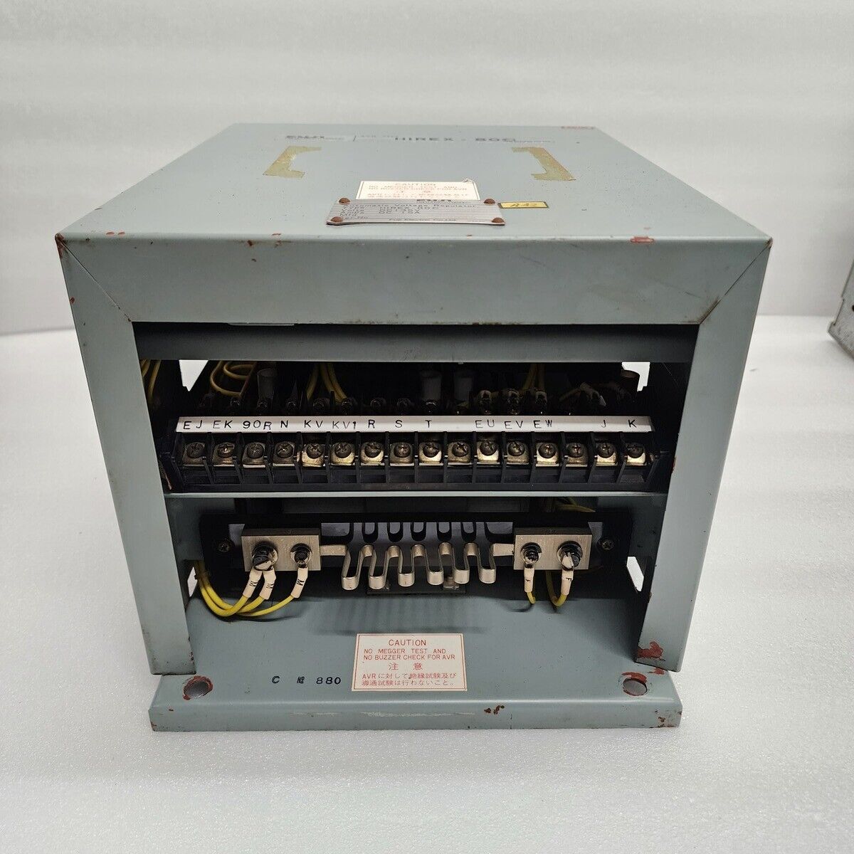FUJI ELECTRIC HIREX 80C AUTOMATIC VOLTAGE REGULATOR 135VDC/450VAC