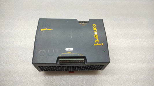 POWER ONE CONVERT SELECT LXN 1601-6 AC-DC/DC-DC CONVERTER 24.7VDC 20A