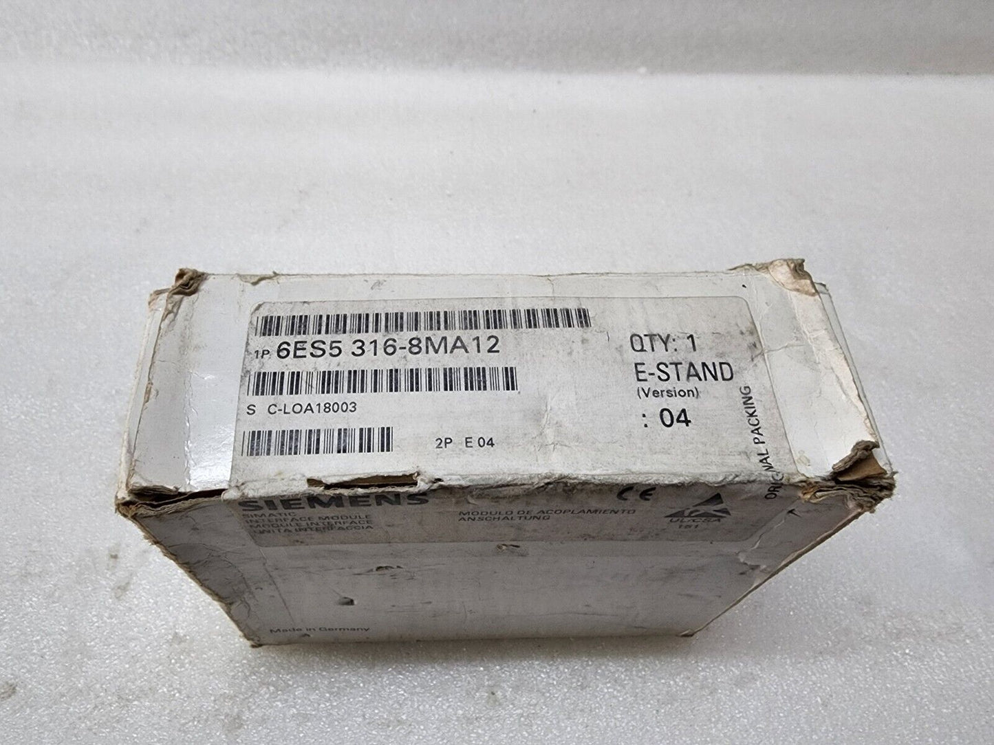 Siemens Simatic S5 Interface Module 6ES5 316-8MA12