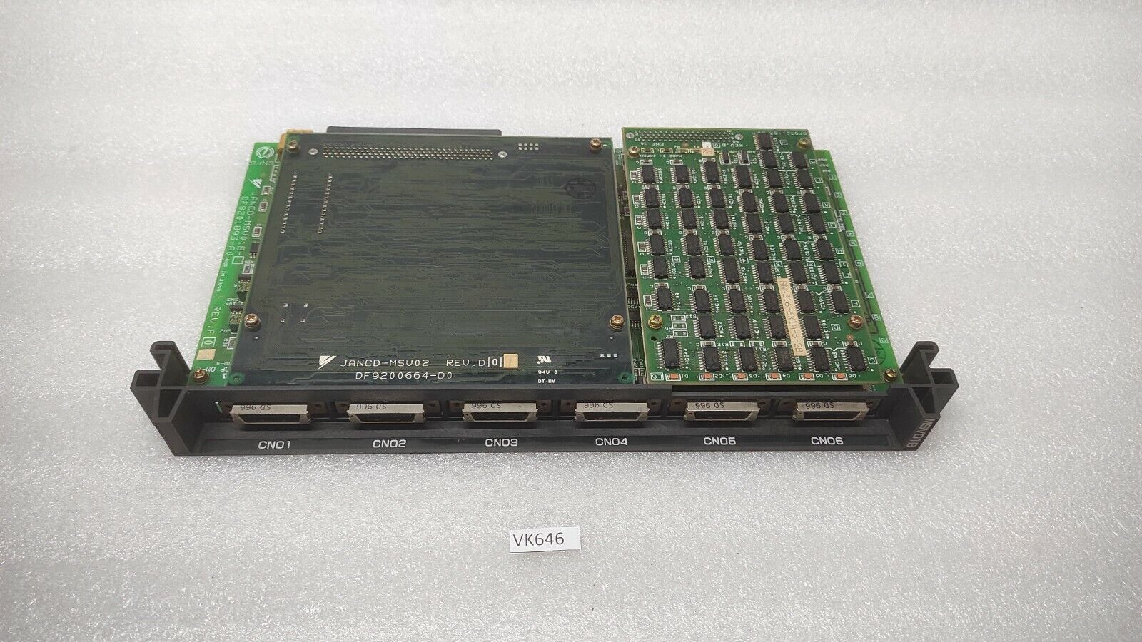 YASKAWA ELECTRIC JANCD-MSV01B CONTROLLER BOARD DF9201893-A0