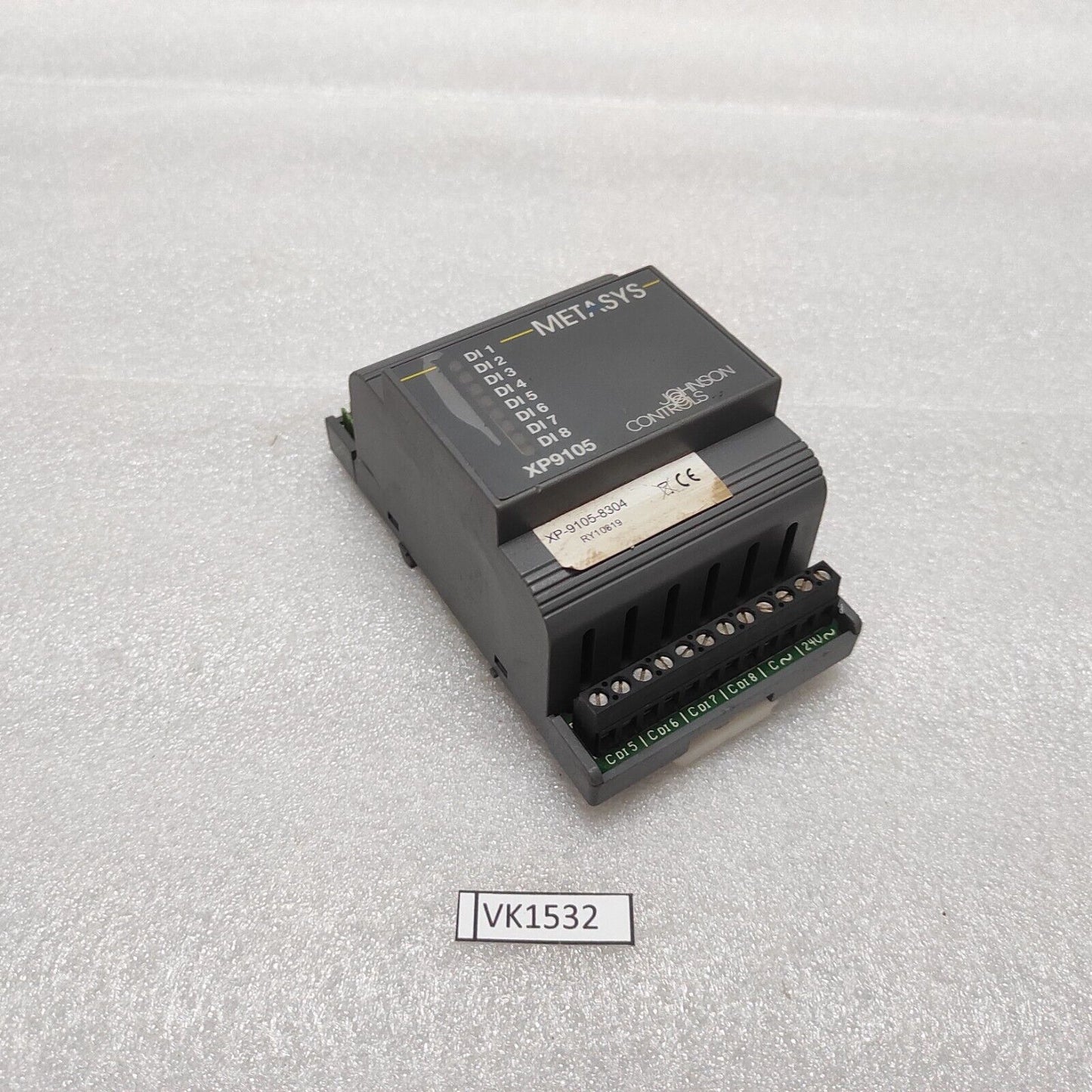JOHNSON CONTROLS XP-9105-8304 8-DIGITAL INPUT BINARY EXPANSION MODULE