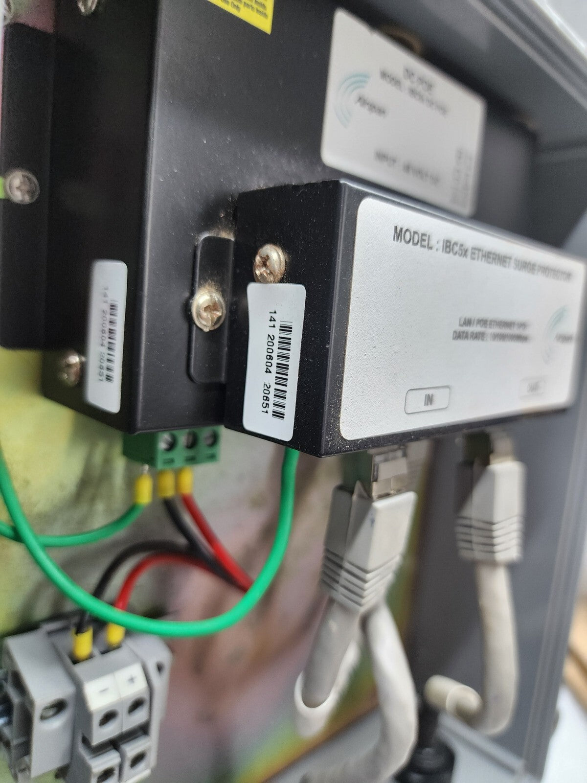 AIRSPAN IBC5X ETHERNET SURGE PROTECTOR IBC5X-DC-POE