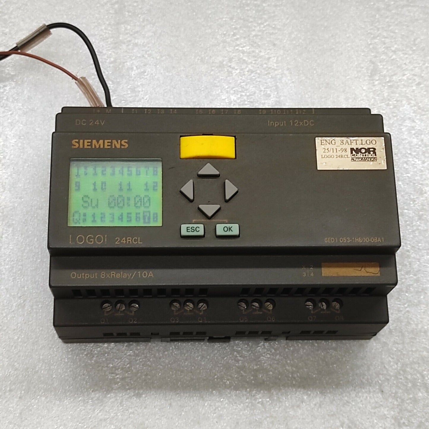 SIEMENS 6ED1 053-1HB00-0BA1 LOGO 24RCL 24VDC