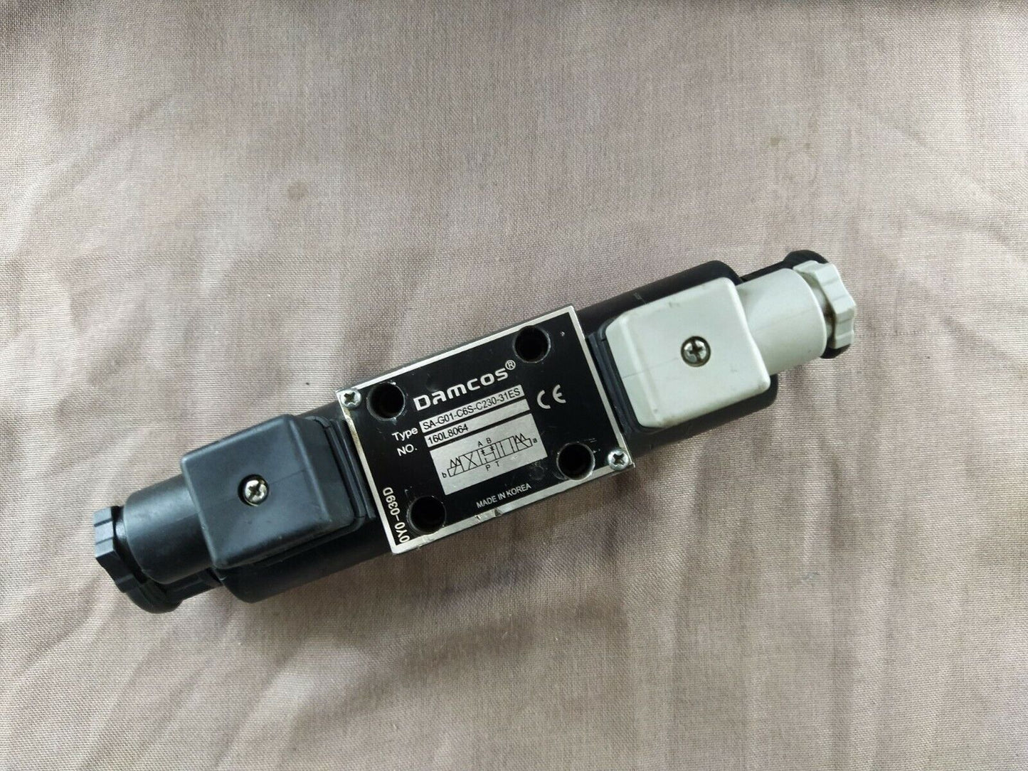 DAMCOS SA G01 C6S C230 31ES Solenoid Operated Direktionale Regelventil SAG01C6S