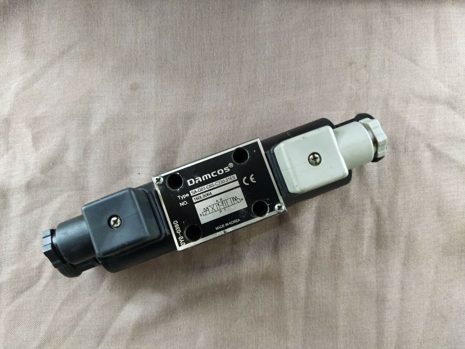 DAMCOS SA G01 C6S C230 31ES Solenoid Operated Direktionale Regelventil SAG01C6S