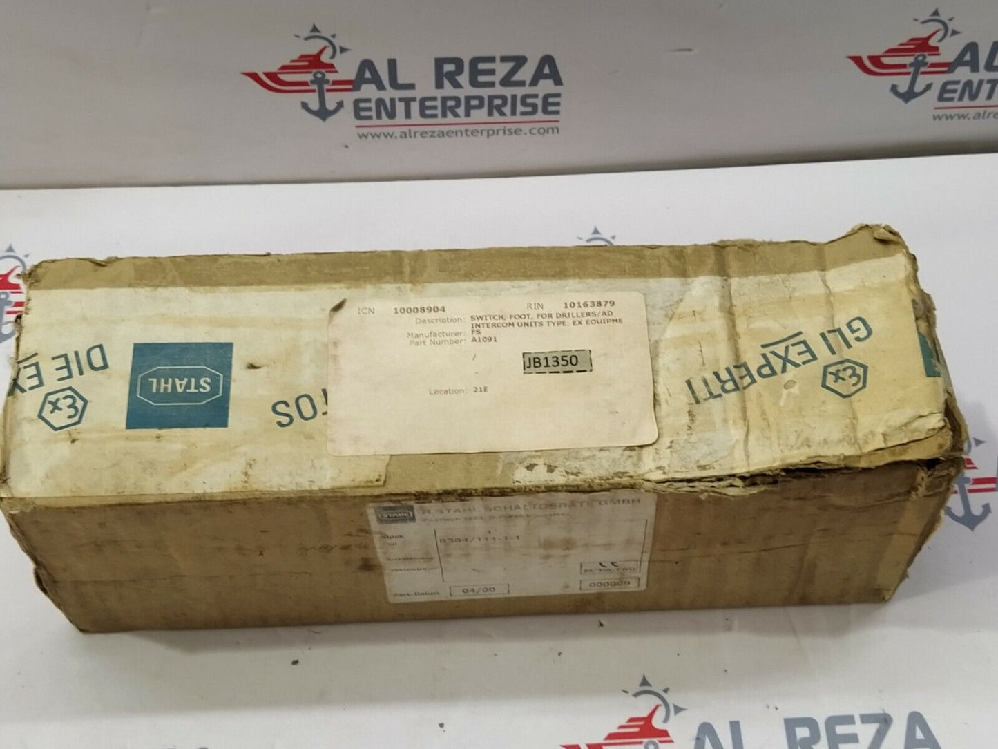 STAHL 8334/1 11-1-1 FOOT SWITCH