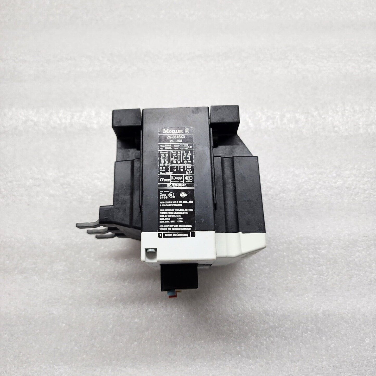 MOELLER Z5-35/SK3 THERMAL OVERLOAD RELAY 25-35A