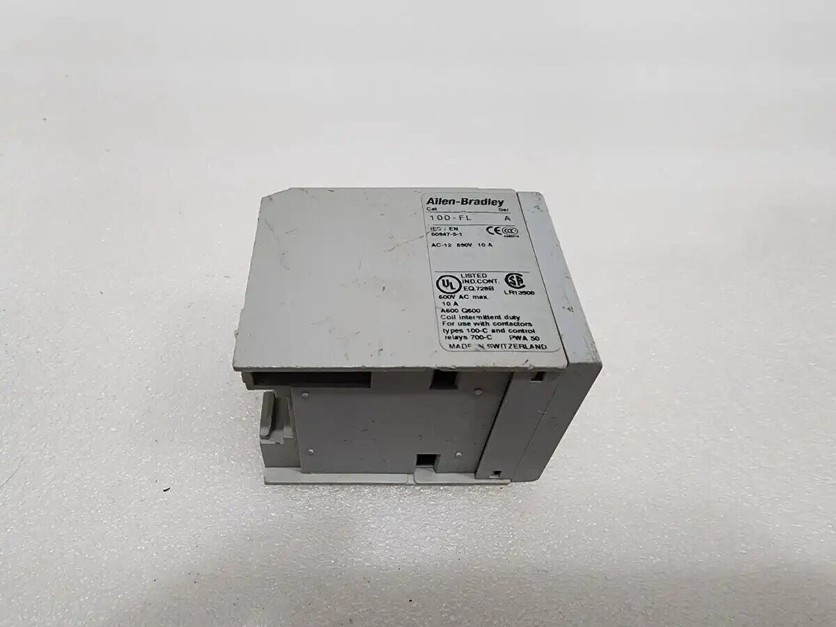 ALLEN BRADLEY CAT 100-FL AUXILIARY CONTACTOR