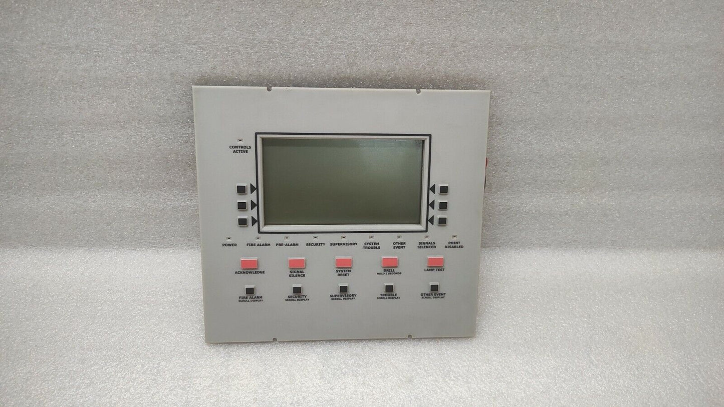 NOTIFIER LCD-160 PCA S635 FIRE ALARM LCD ANNUNCIATOR DISPLAY