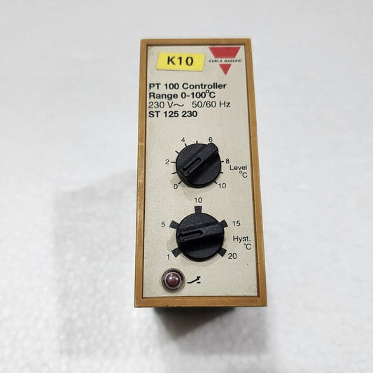 CARLO GAVAZZI ST125230 PT100 CONTROLLER 230V 0-100’C