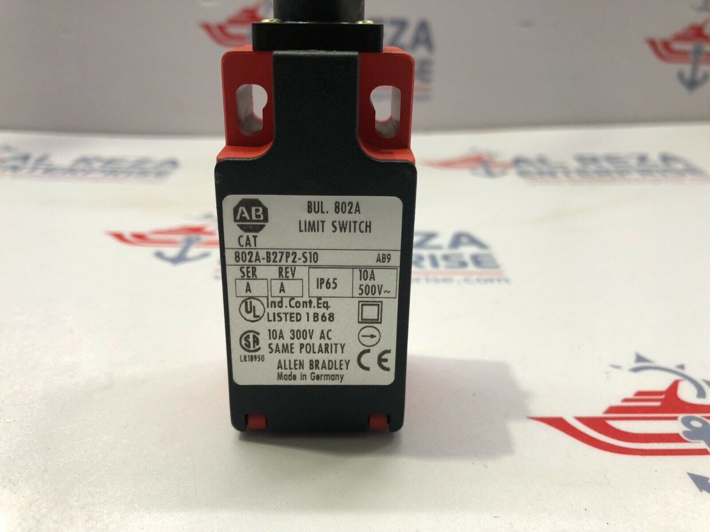 ALLEN BRADLEY 802A-B27P2-S10 LIMIT SWITCH 10A 500V