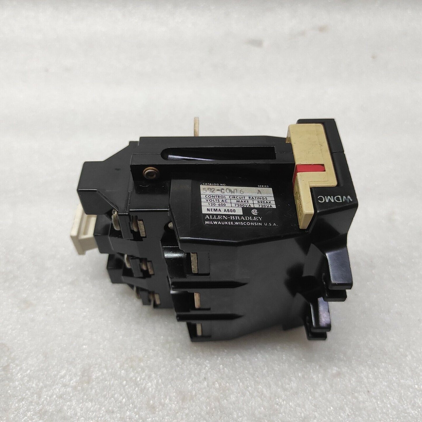 ALLEN BRADLEY CAT 592-COW16-A OVERLOAD RELAY 120-600V