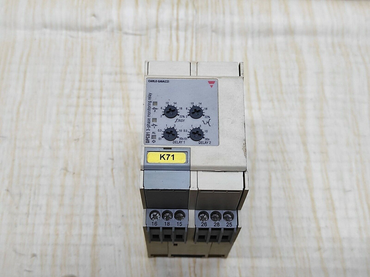 Carlo Gavazzi DPC01DM49400HZ 3-Phase Monitoring Relay